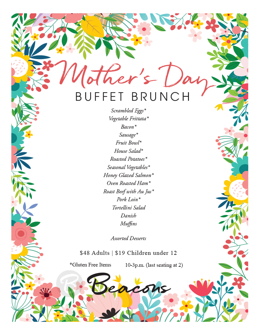 Mother's Day Brunch Menu